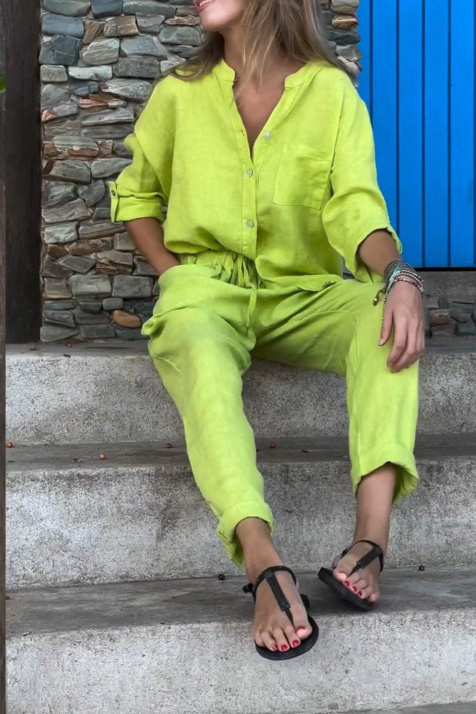 Conjunto fresco de verano