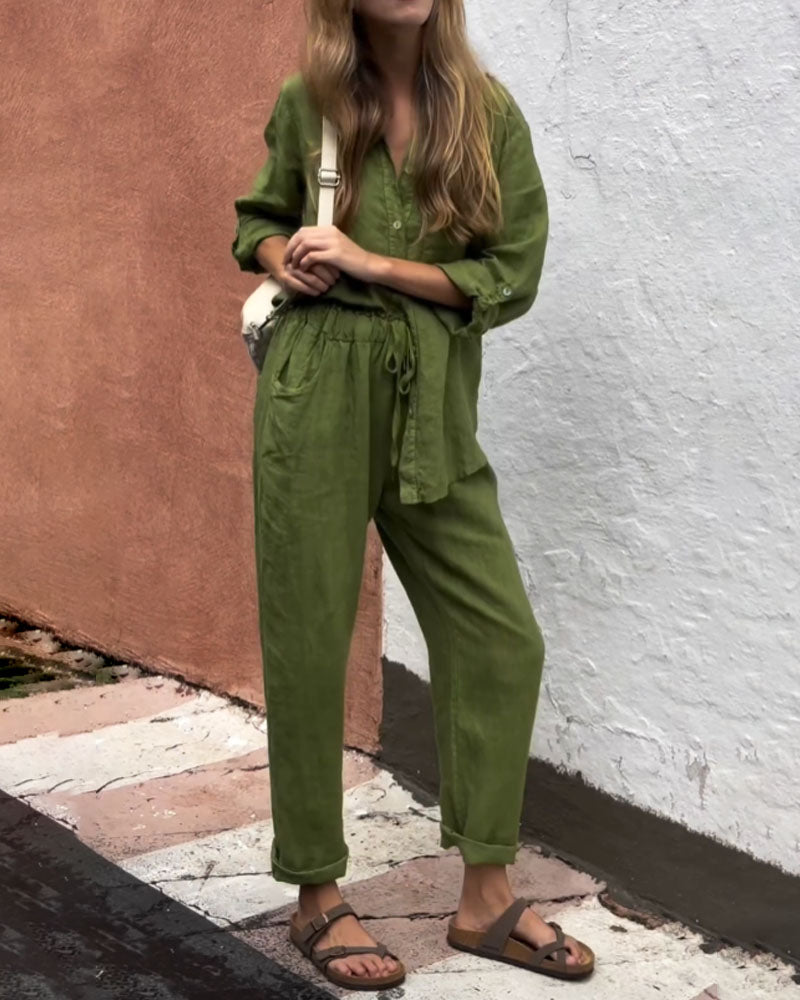 Conjunto fresco de verano