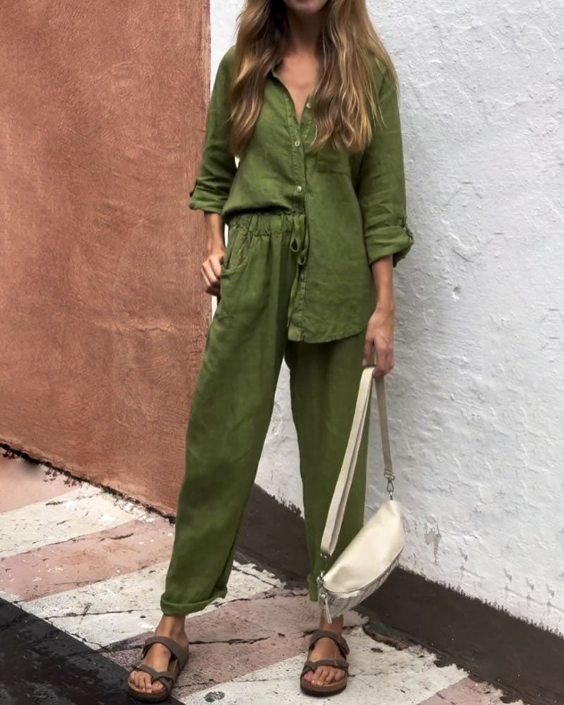Conjunto fresco de verano