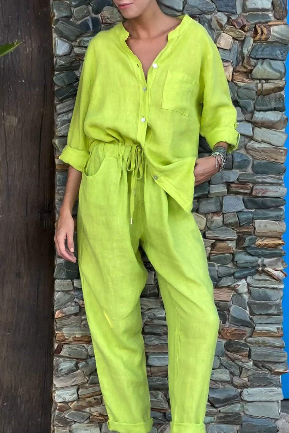 Conjunto fresco de verano