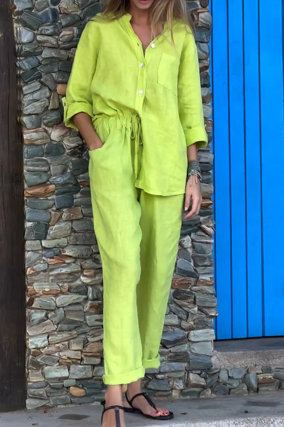 Conjunto fresco de verano