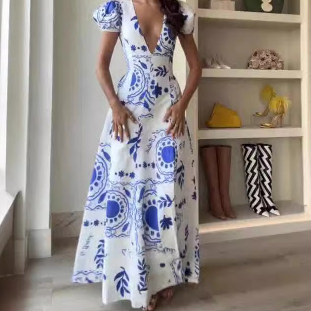 Vestido singular con formas