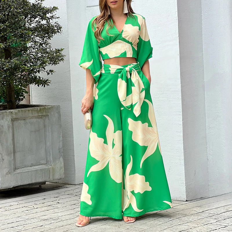 Conjunto Floral Maria