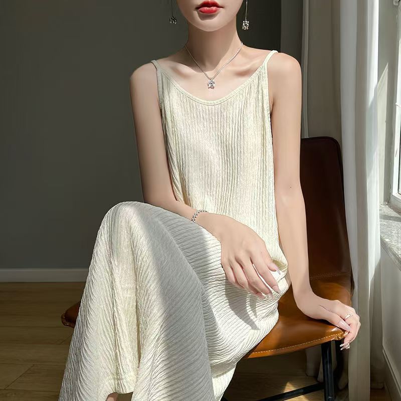 Vestido Halter Plisado Chiba Elegante para Mujeres