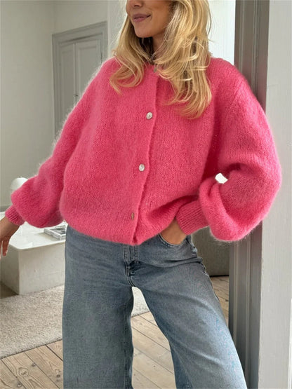 Natalia™ | Sweater abierto de punto