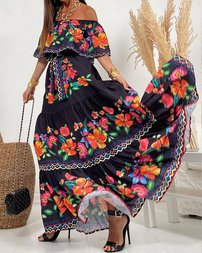 Vestido Estampado Floral Penélope