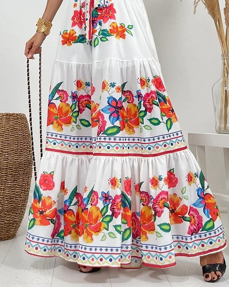Vestido Estampado Floral Penélope