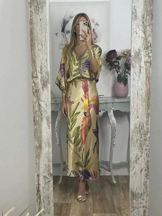 Conjunto con estampado floral