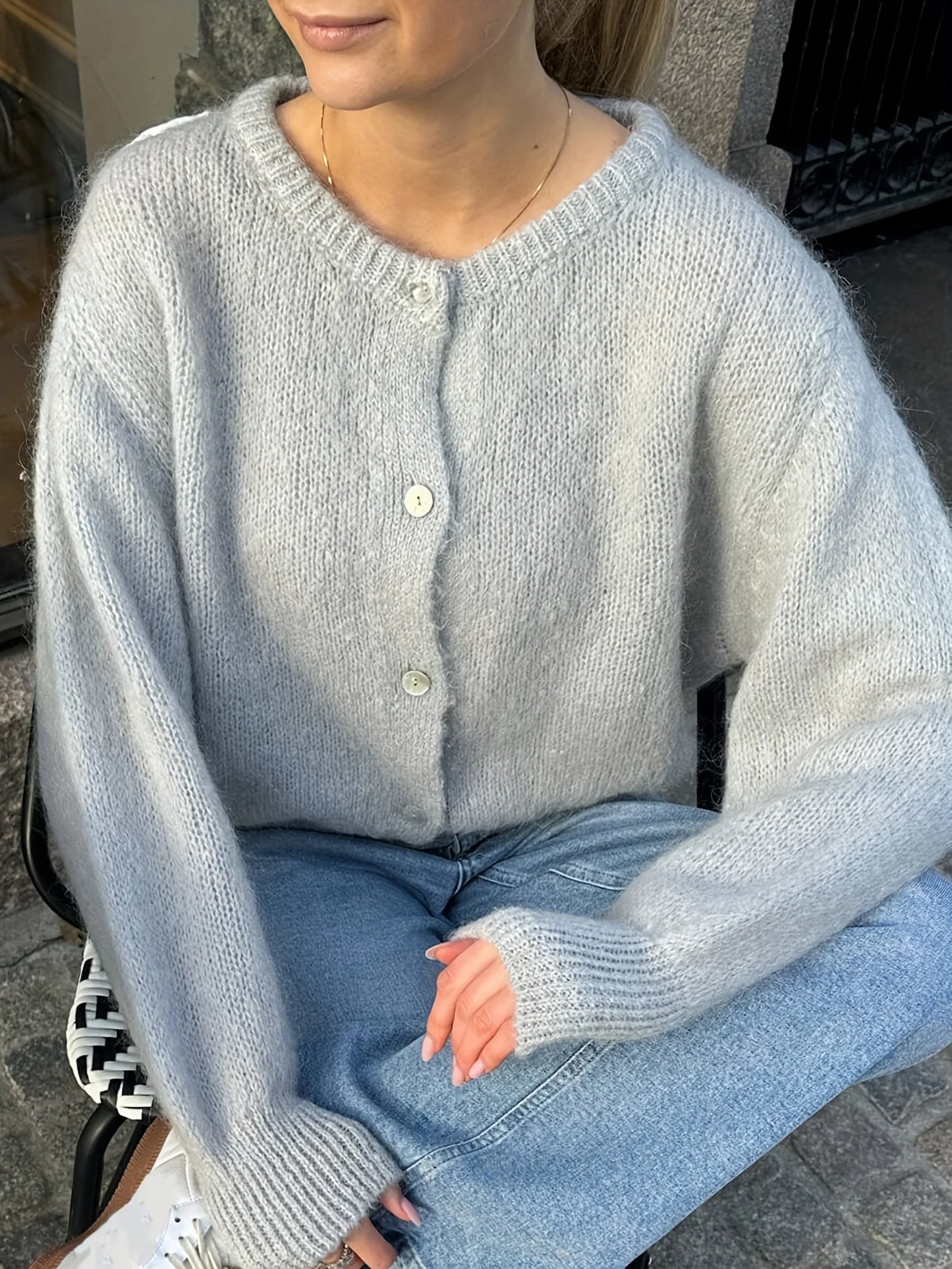 Natalia™ | Sweater abierto de punto